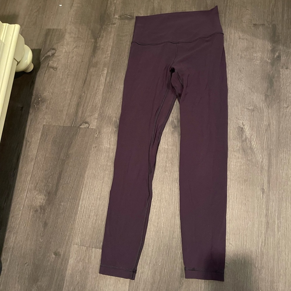 Lululemon deep purple align legging sz 4